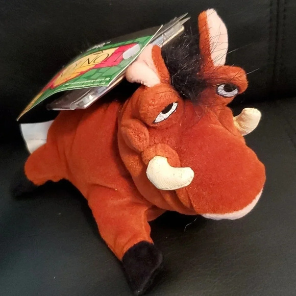 🌴5 for $25🌴 Pumbaa with sound from The Lion King by Disney Kid's Plush Toy - Picture 1 of 10